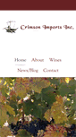 Mobile Screenshot of crimsonimports.ca