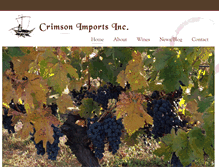 Tablet Screenshot of crimsonimports.ca